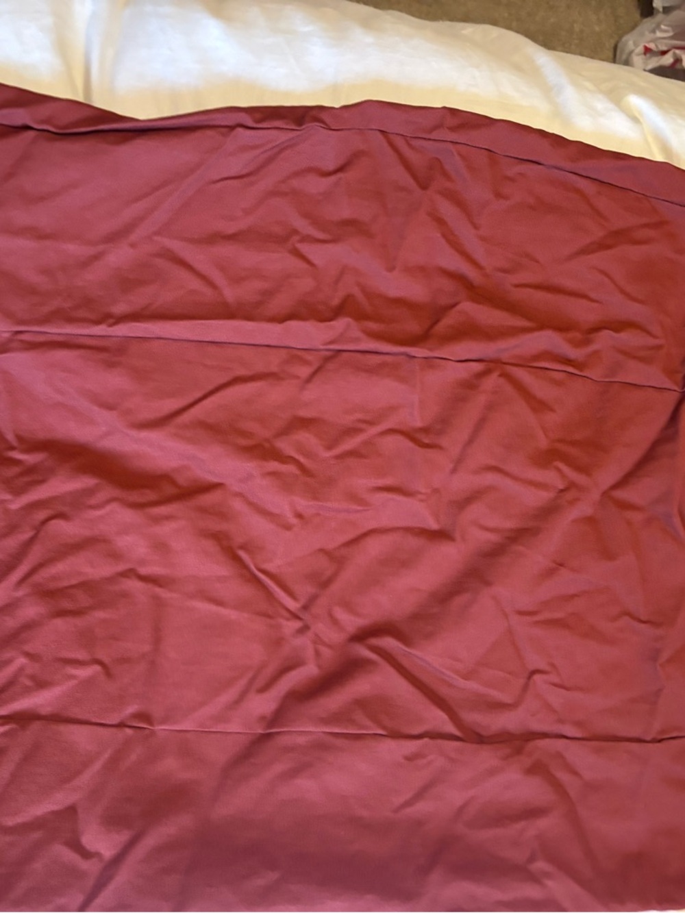 Zenobia Brick Red pencil Skirt
